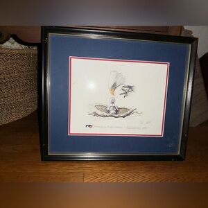 Framed Eagle Artwork “Freedom Club Donor”